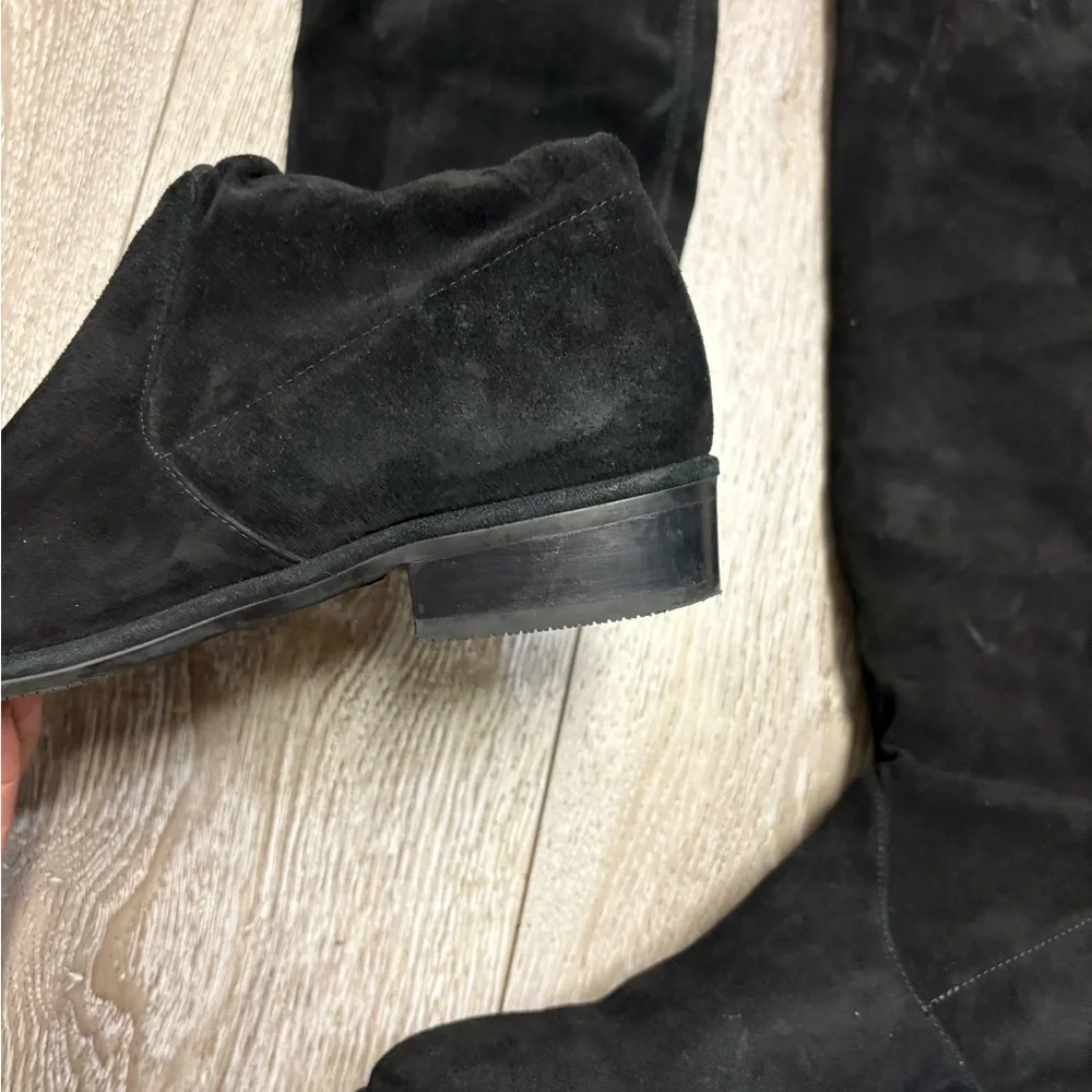 Stuart Weitzman black Over-the-Knee Boots
